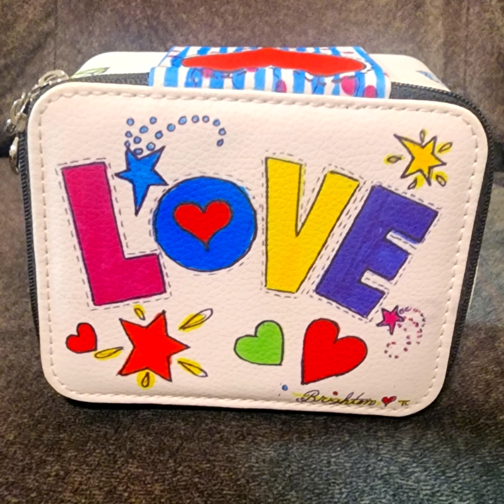 Brighton Love Zippered Jewelry Box